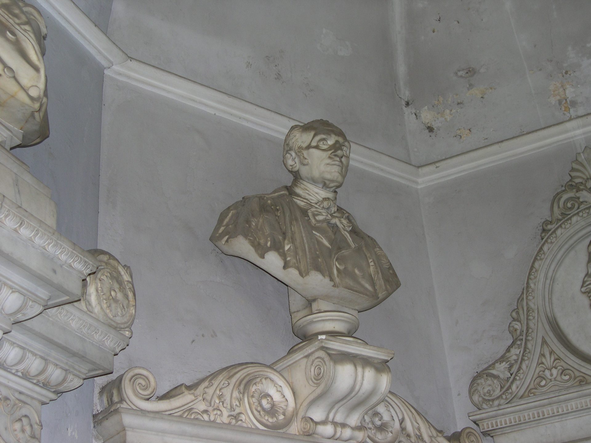 Maurizio Bufalini's bust, Cemetery of Cesena (by Giancarlo Cerasoli).JPG